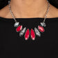 Crystallized Couture - Red Necklace