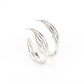 Curvy Charmer - Silver Earring