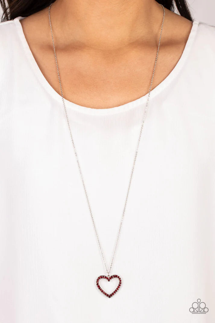 Dainty Darling - Red Necklace