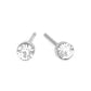 Dainty Decor - White Earring