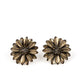 Daisy Dilemma - Brass Earring