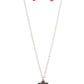 Daisy Dotted Deserts Red Necklace