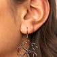 Daisy Double - Black Earring