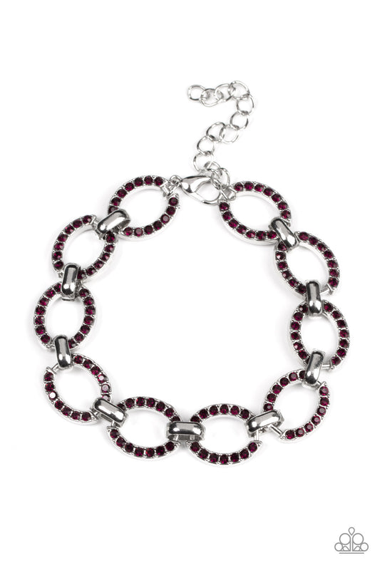 Date Night Debonair - Purple Bracelet