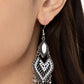 Dearly Debonair - White Earring