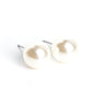 Debutante Details - White Earring