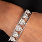 Decadent Devotion - White Bracelet