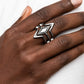 Deceivingly Diamond - Gun Metal Ring