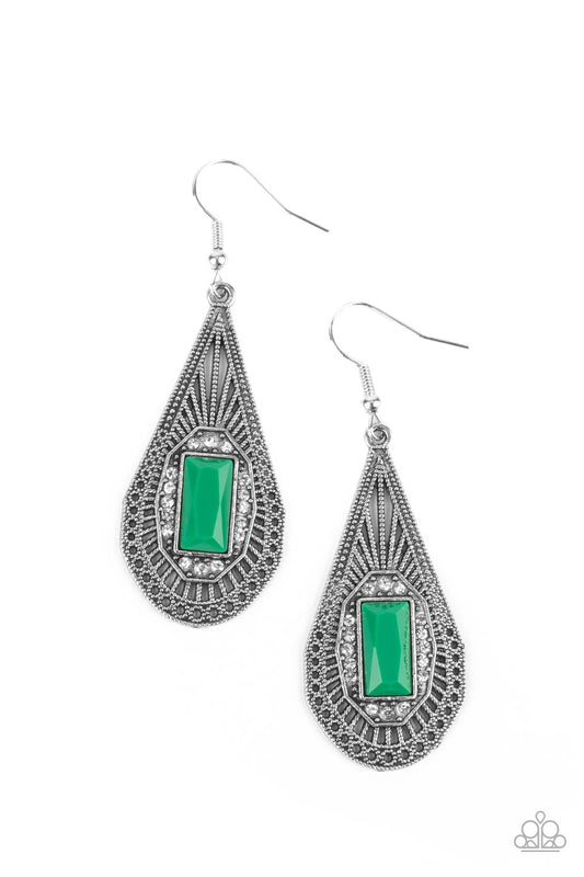 Deco Dreaming - Green Earring