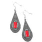 Deco Dreaming - Red Earring