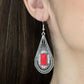 Deco Dreaming - Red Earring