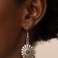Delectably Daisy - Green Earring