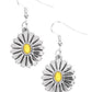 Delectably Daisy - Yellow Earring
