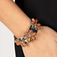 Desert Flower Patch - Brown Bracelet