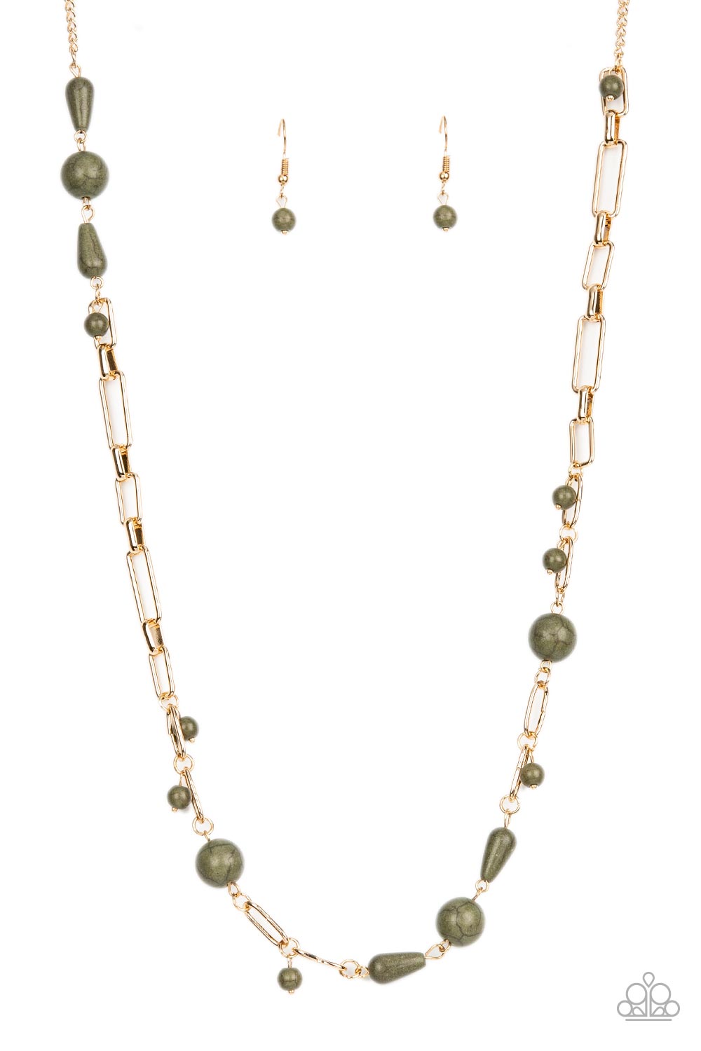 Desert Journey - Green Necklace