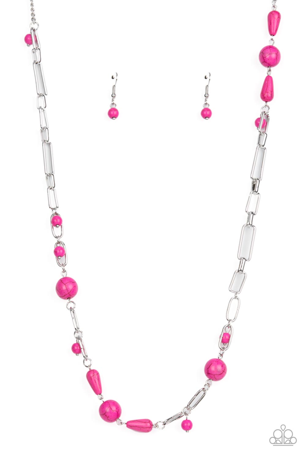 Desert Journey - Pink Necklace
