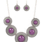 Detail Orientated - Purple Necklace