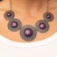 Detail Orientated - Purple Necklace
