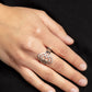 Diamond Duo - Silver Ring