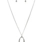 Dip Into Dazzle Silver Necklace
