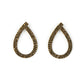 Diva Dust - Brass Earring