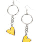 Don’t Miss a HEARTBEAT - Yellow earring