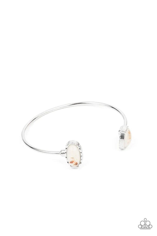 Dont Bead Jealous - White Bracelet