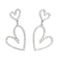 Doting Duo - White Earring