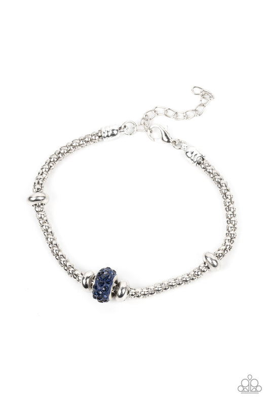 Downtown Decoupage - Blue Bracelet