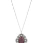 Dream Board Dazzle - Purple Necklace