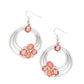 Dreamy Dewdrops - Orange Earring