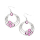 Dreamy Dewdrops - Purple Earrings