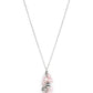 Drip Drop Dazzle - Pink Necklace