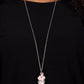 Drip Drop Dazzle - Pink Necklace
