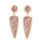 Druzy Desire - Gold Earring