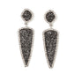 Druzy Desire Silver Earring