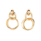 Dynamically Linked Gold Earring