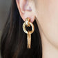 Dynamically Linked Gold Earring