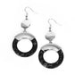 ENTRADA at Your Own Risk - Black Earring