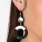 ENTRADA at Your Own Risk - Black Earring