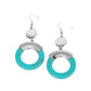 ENTRADA at Your Own Risk - Blue Earring