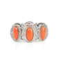 Eastern Escapade - Orange Bracelet