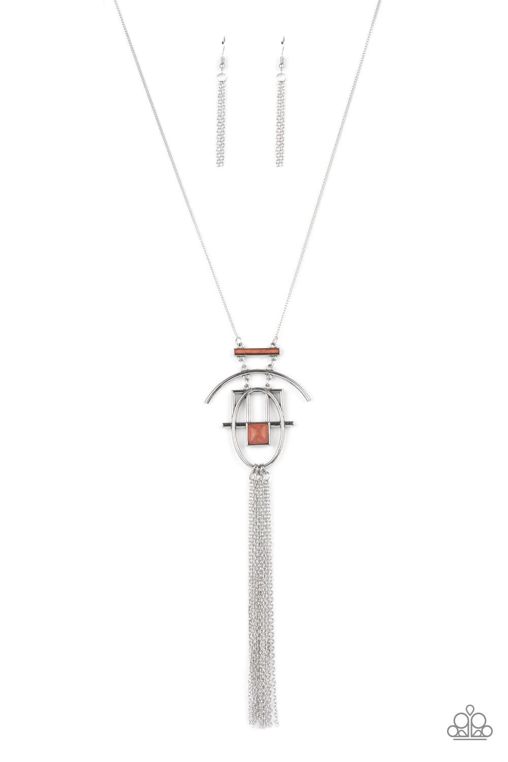 Eco Echoes - Brown Necklace