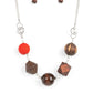 Eco Extravaganza Red Necklace