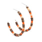 Effortlessly Earthy - Orange Earring