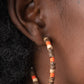 Effortlessly Earthy - Orange Earring