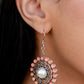 Effortlessly Eden - Orange Earring