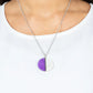 Elegantly Eclipsed Purple Necklace