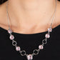 Elegantly Elite - Pink Necklace