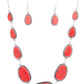 Elemental Eden - Red Necklace
